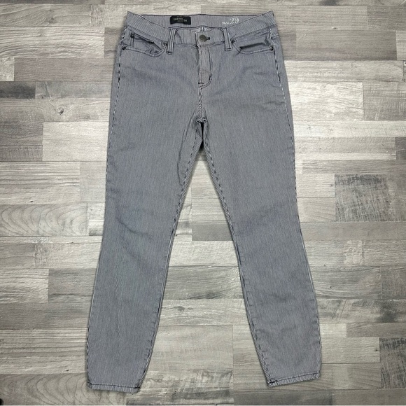 J. Crew Pants - J. Crew Railroad Stripe Toothpick Skinny Jeans 29